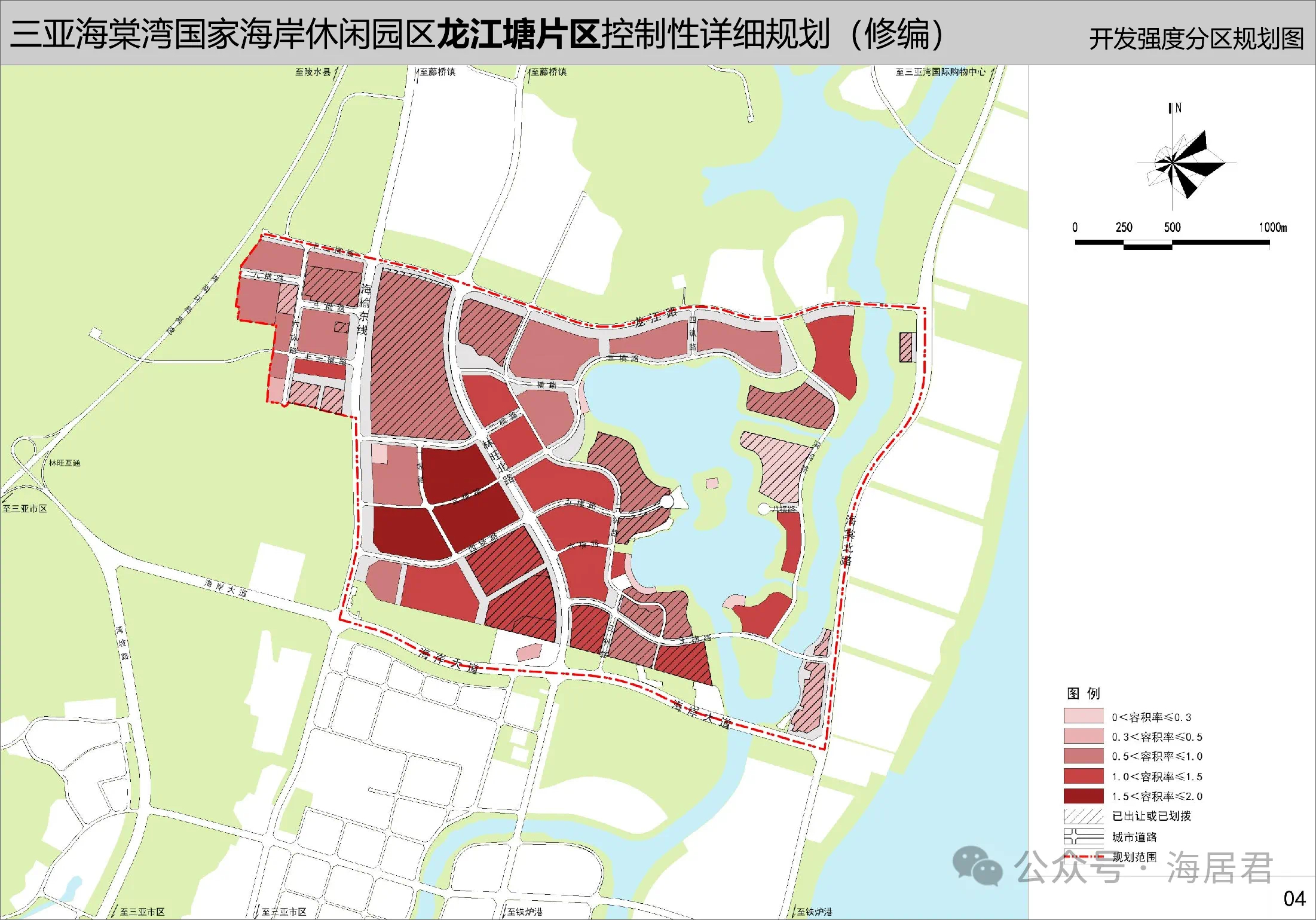 海棠湾规划明细图图片