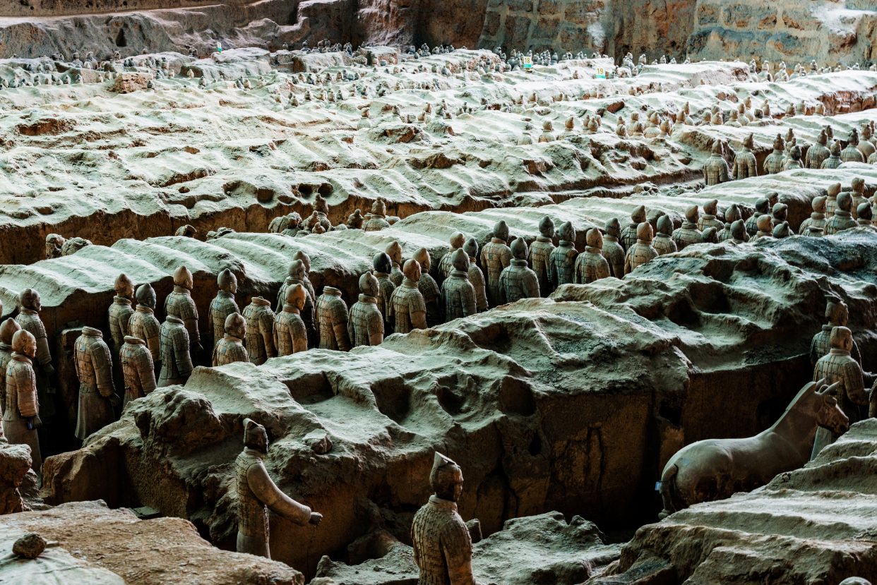 西安:秦始皇陵兵马俑