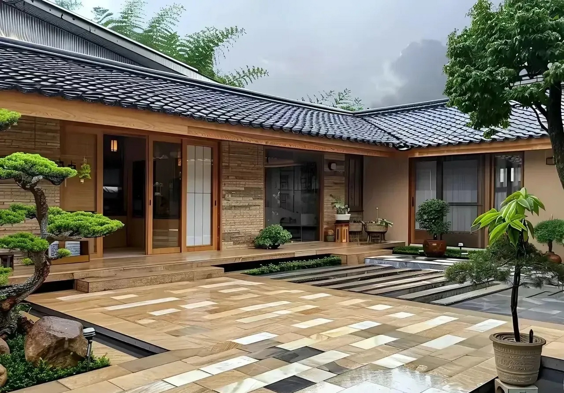 我跟女朋友说我家新盖了房子,是砖瓦房.女朋友一听,说以后别联系了.