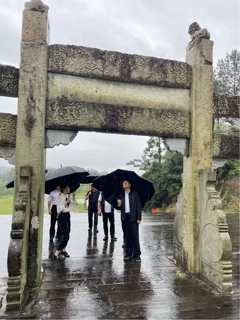 朱虹会长在抚州调研