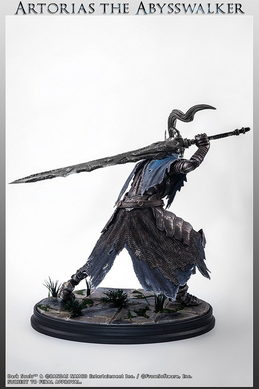 模型欣赏:first 4 figures 黑暗之魂 深渊漫步者 亚尔特留斯 artorias
