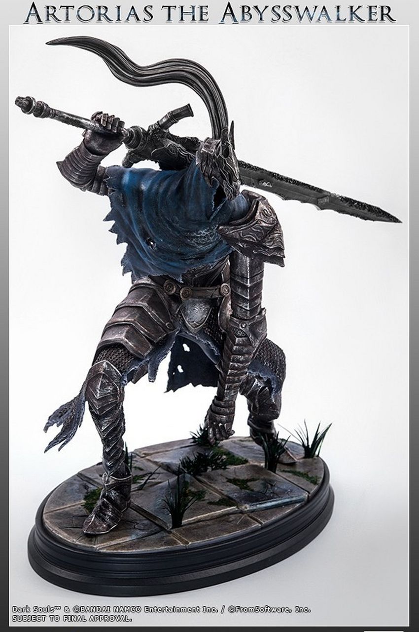 模型欣赏:first 4 figures 黑暗之魂 深渊漫步者 亚尔特留斯 artorias