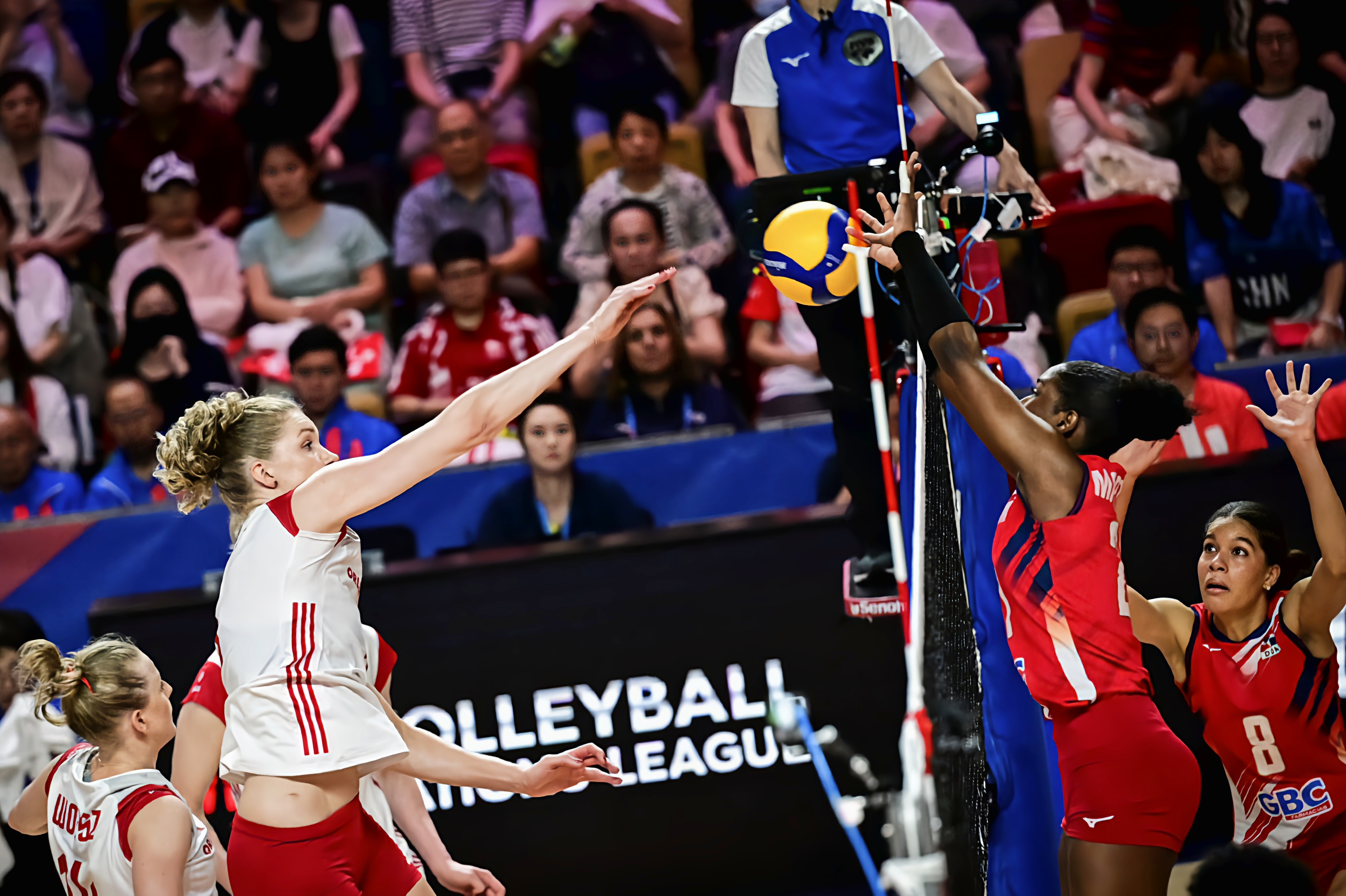 2024年世界女排联赛中国·香港站 波兰女排多米尼加女排
