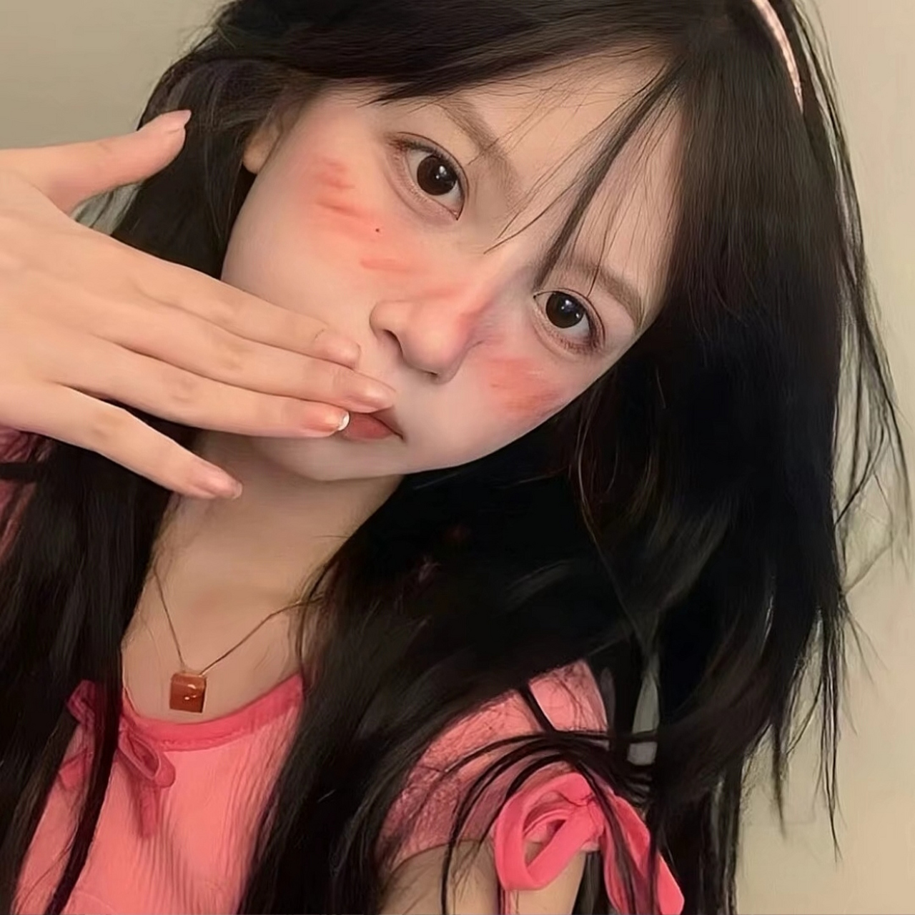 美美的粉色系头像#头像