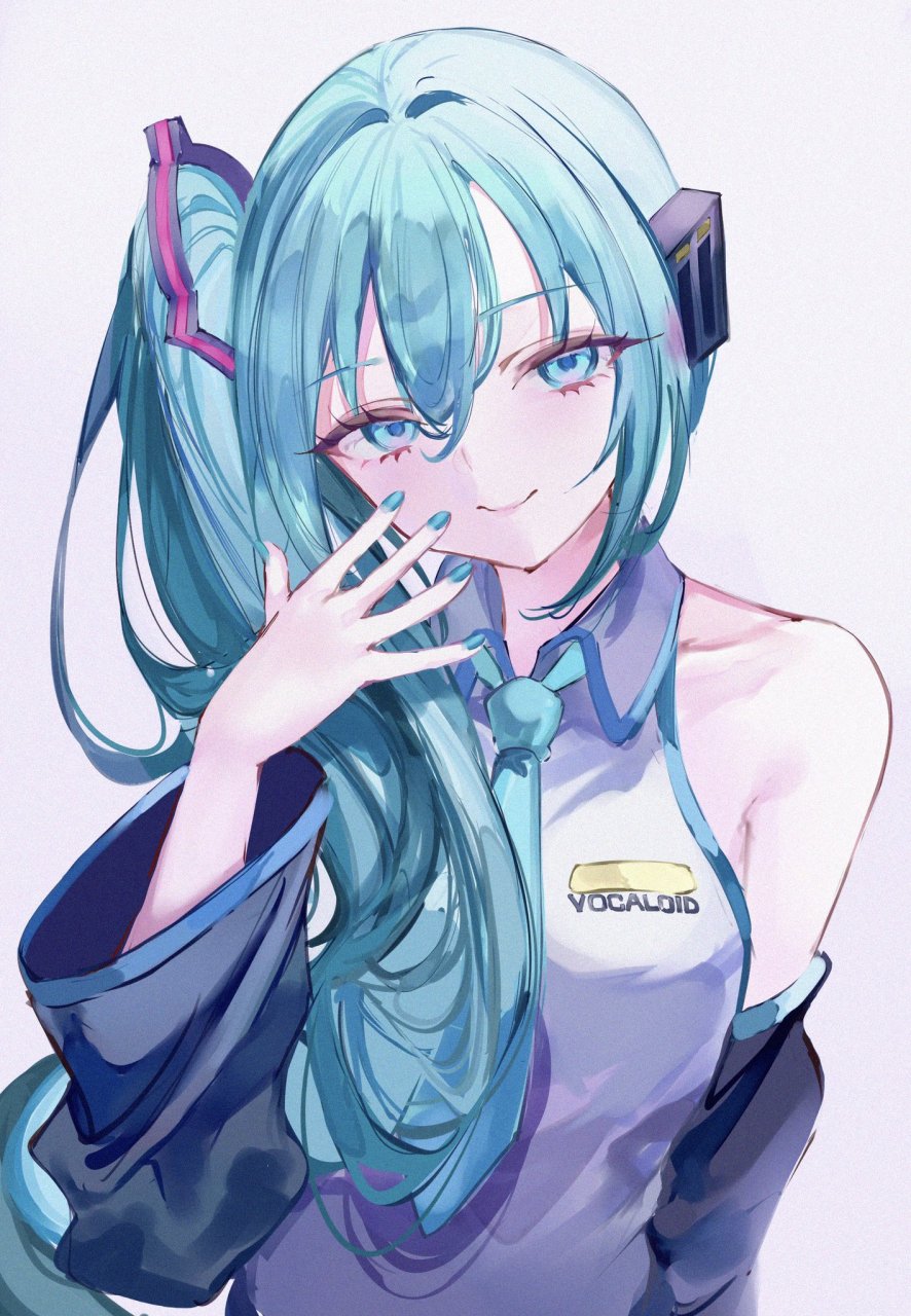 二次元# 单马尾初音未来,好可爱啊[期待] twi:@o8q