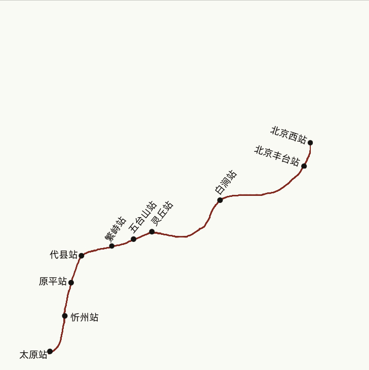 k16火车路线图地图图片