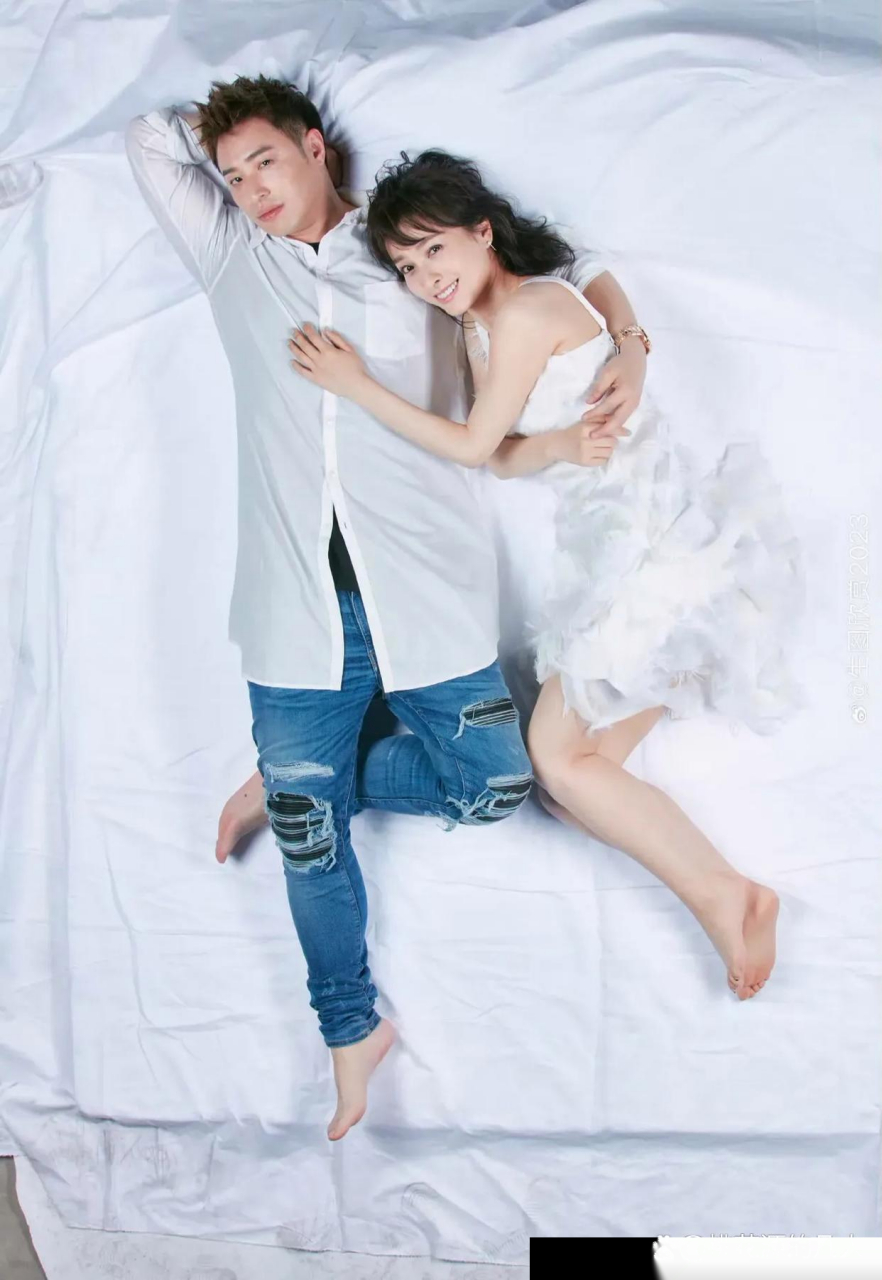 潘玮柏和吴昕的合照