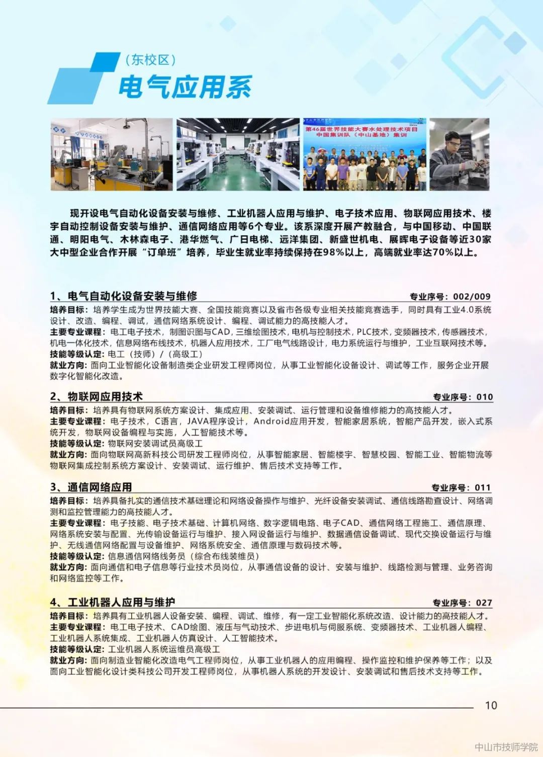 中山市技师学院二维码图片