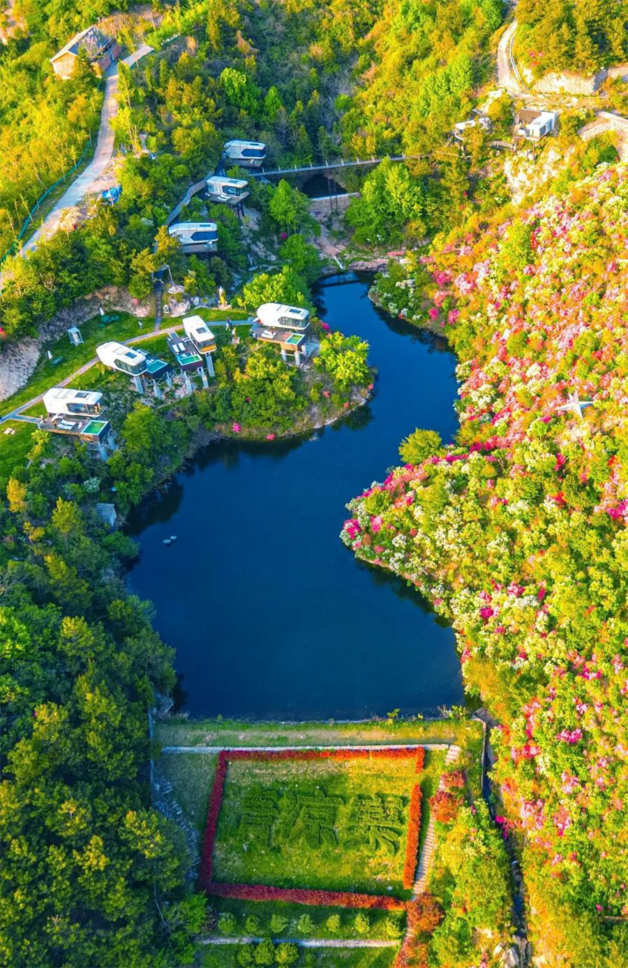 「武汉清凉寨景区」满足你对夏日清凉避暑的所有想象,这里是武汉市