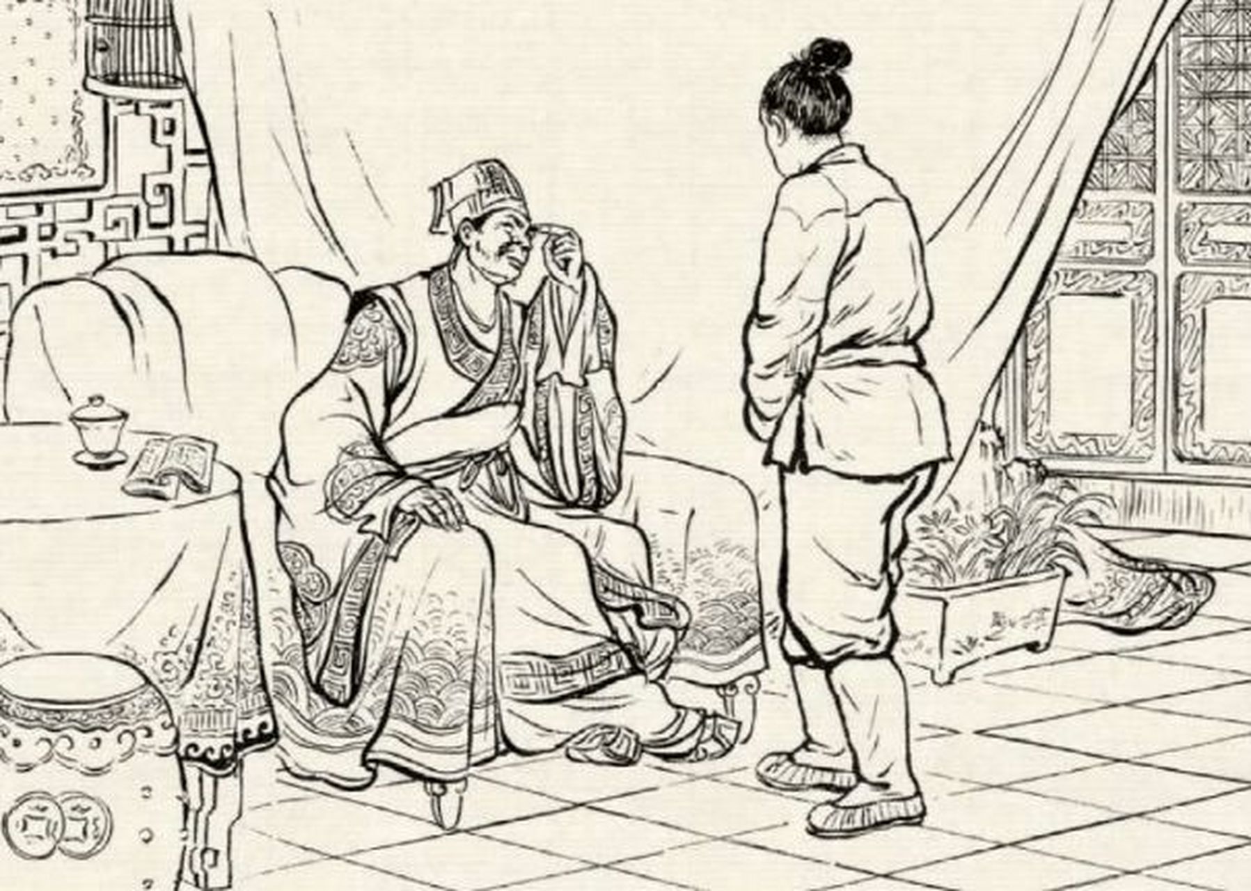 古代的肖郎中,医术高明,治好了无数患者.可他却碰上了一个奇怪的病人.