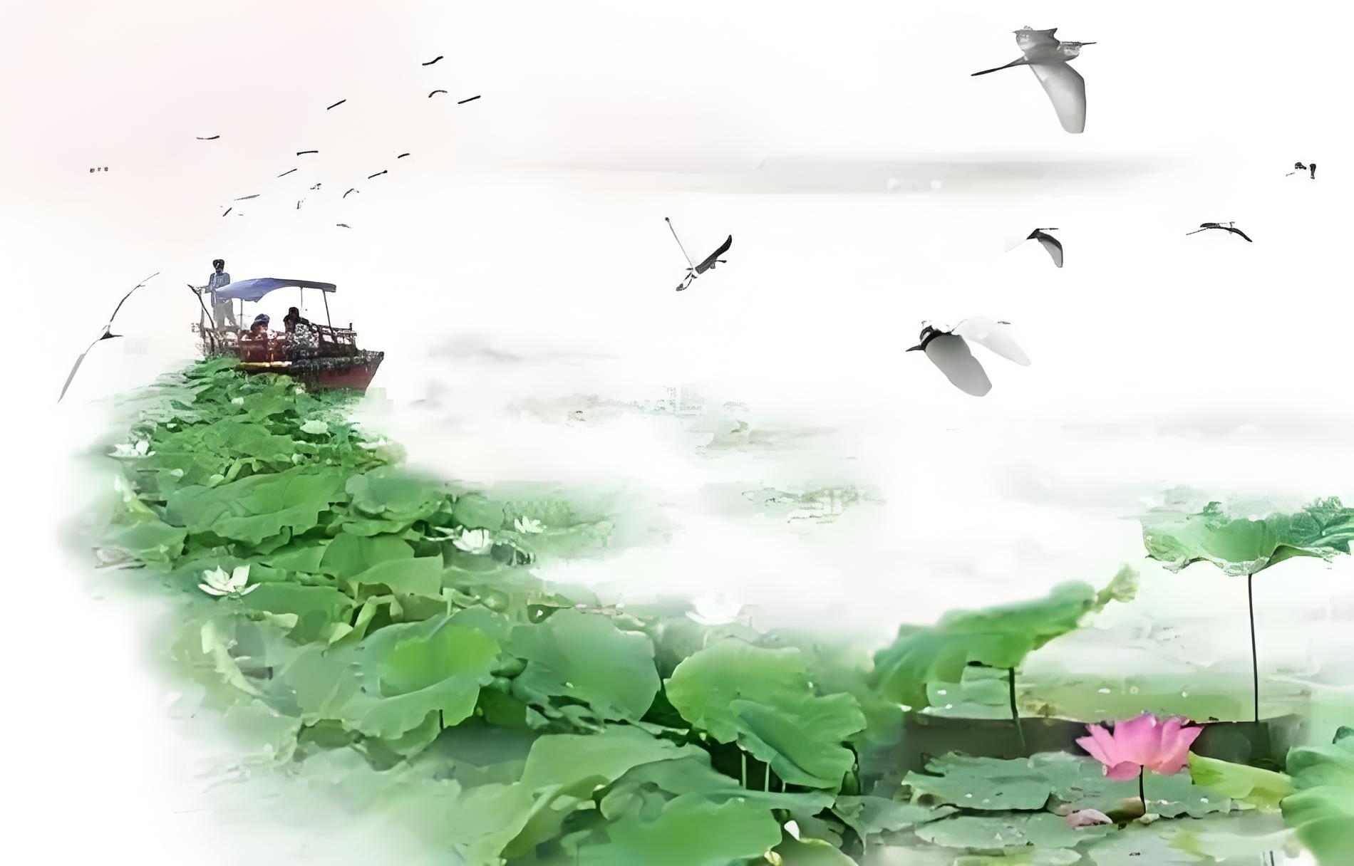 那些表达诗意夏天的绝美诗词,水天清话,院静人销夏