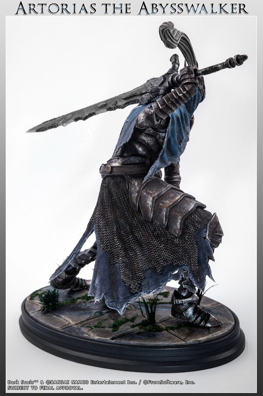 模型欣赏:first 4 figures 黑暗之魂 深渊漫步者 亚尔特留斯 artorias