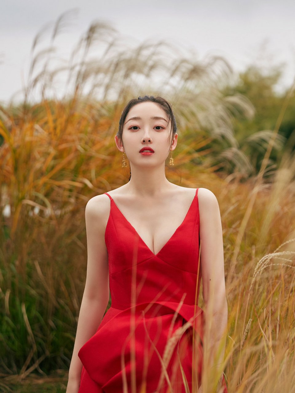 蒋梦婕,红衣姑娘,仙子美人