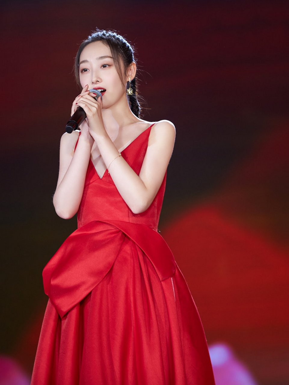 蒋梦婕,红衣姑娘,仙子美人