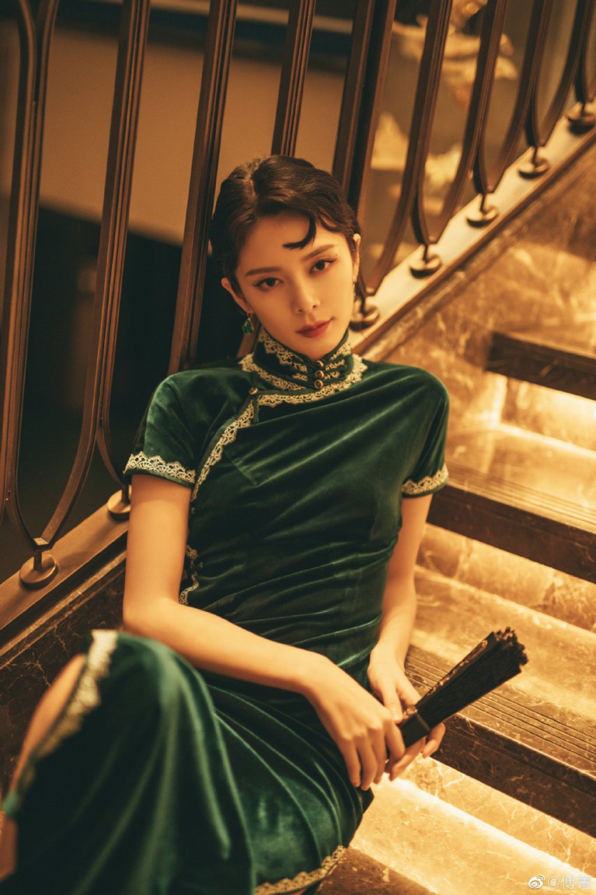 傅菁花样年华旗袍大片