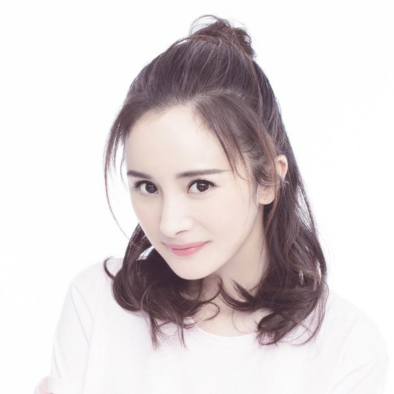 杨幂粉可爱表情微信头像搞怪少女心萌翻天了