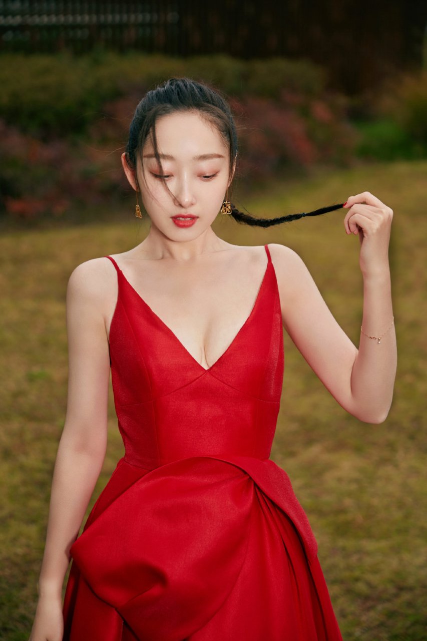 蒋梦婕,红衣姑娘,仙子美人