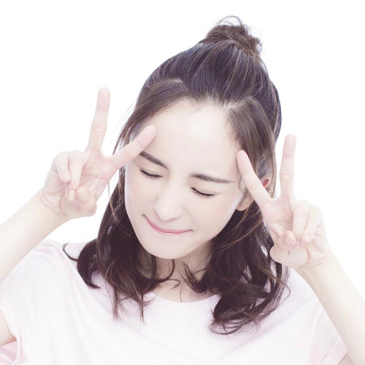 杨幂粉可爱表情微信头像搞怪少女心萌翻天了