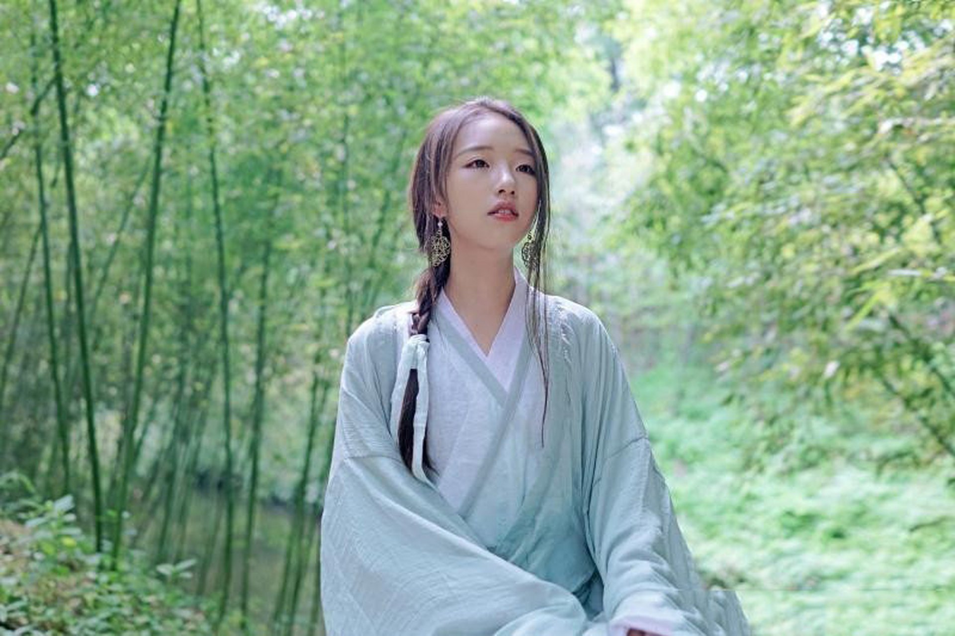 鹿小草古装写真