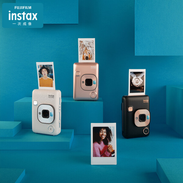 instaxmini liplay拍立得:录音存二维码,蓝牙遥控拍摄