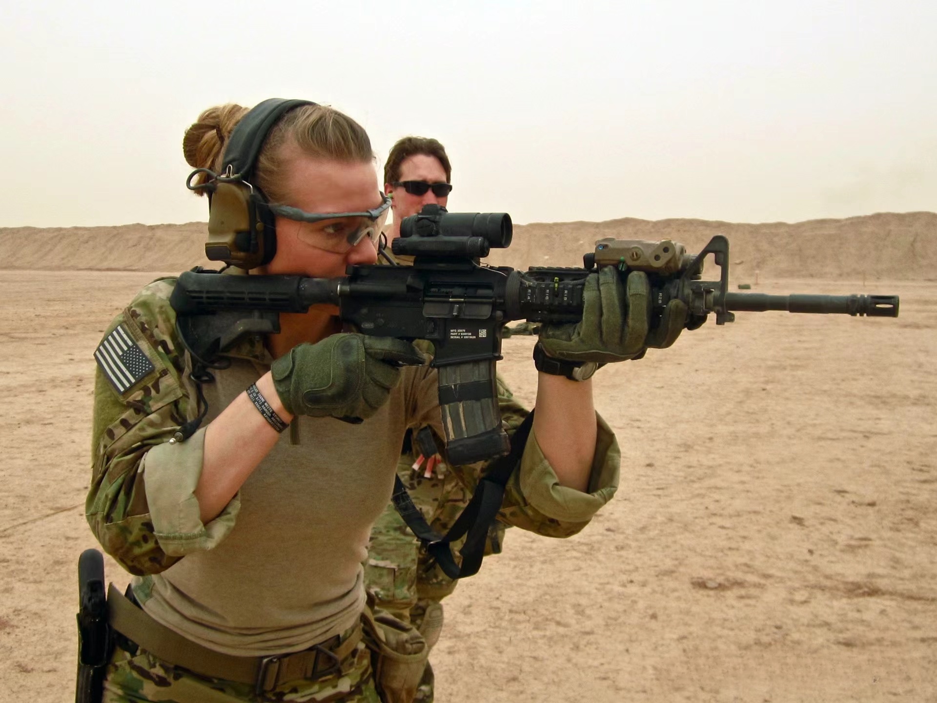 前三角洲特种部队队员谢兰·埃奇森少校