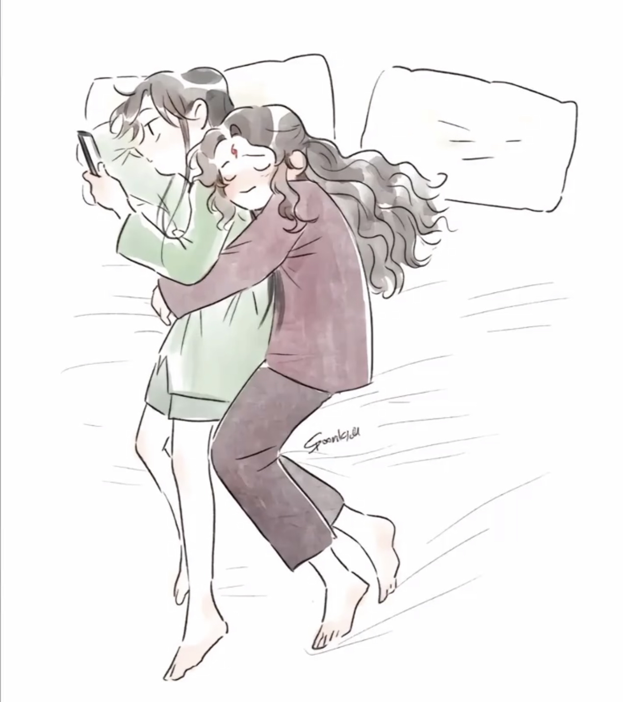 墨家三宝睡觉都好可爱[可怜]#天官赐福