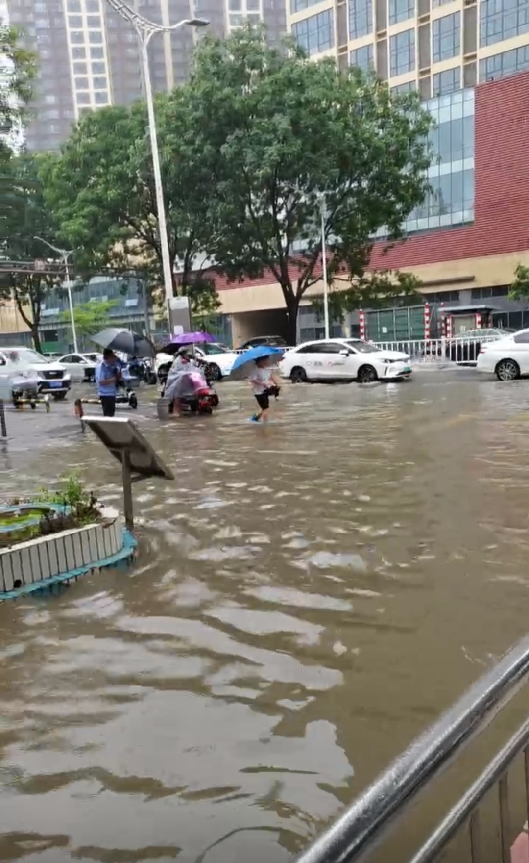 下班的时候,东莞又下了一场大雨,来也匆匆,去也匆匆的.