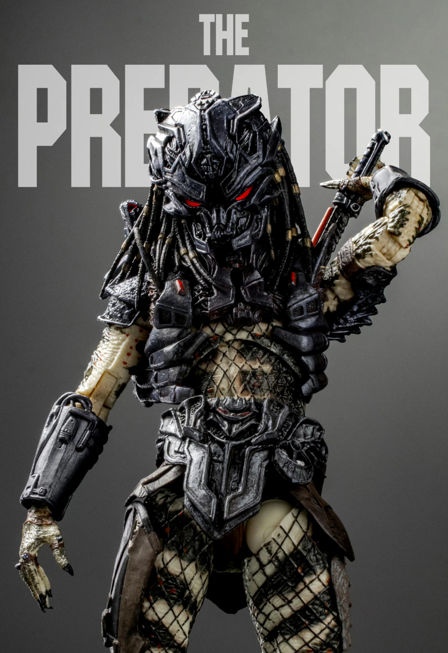 模型欣赏:neca 迷失铁血战士,角色在电影《铁血战士2》片尾出现,by 啊