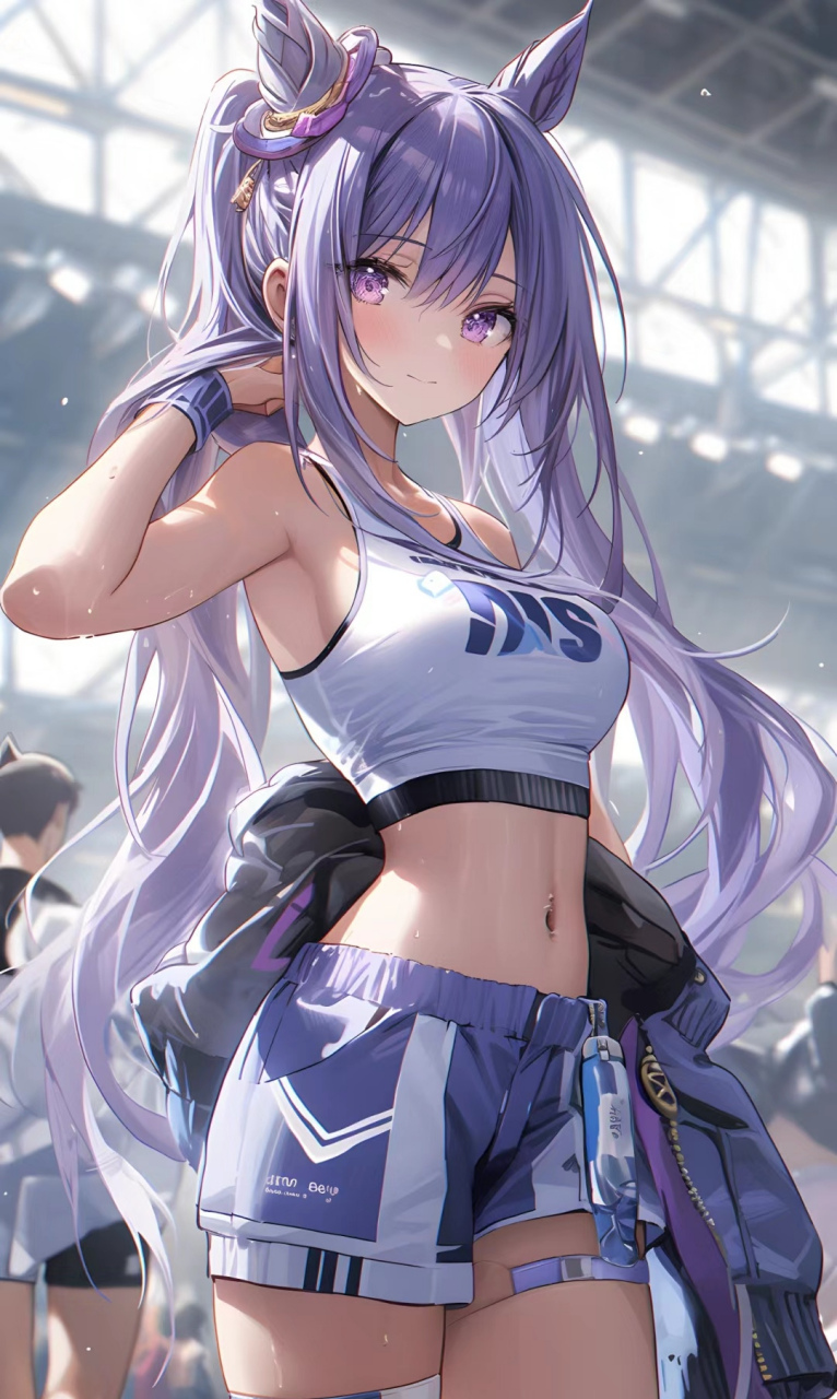 穿运动装的刻晴也太美了吧#原神