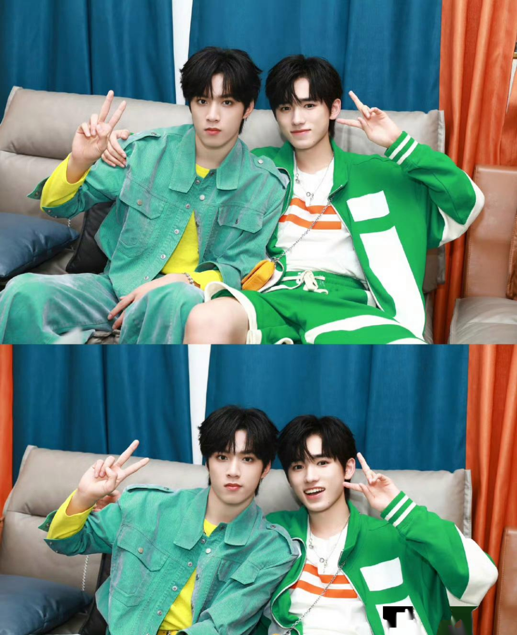 宋亚轩和刘耀文逛街,好哥们就是默契