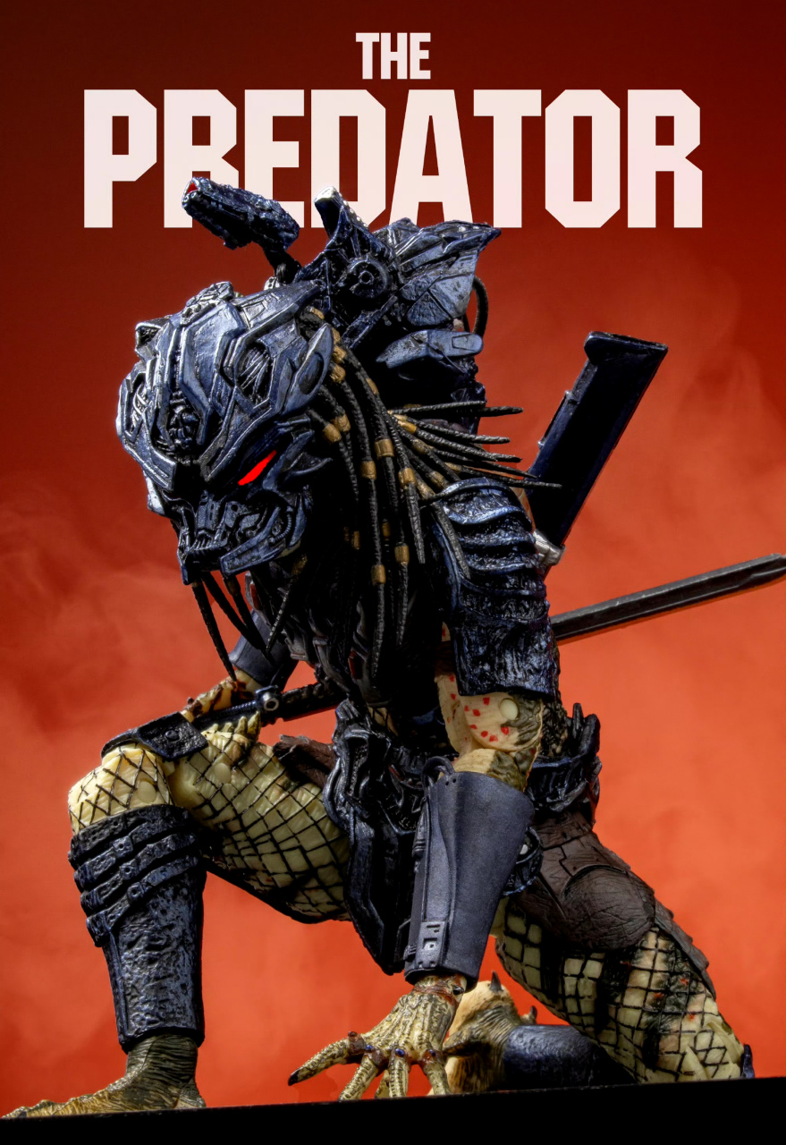 模型欣赏:neca 迷失铁血战士,角色在电影《铁血战士2》片尾出现,by 啊