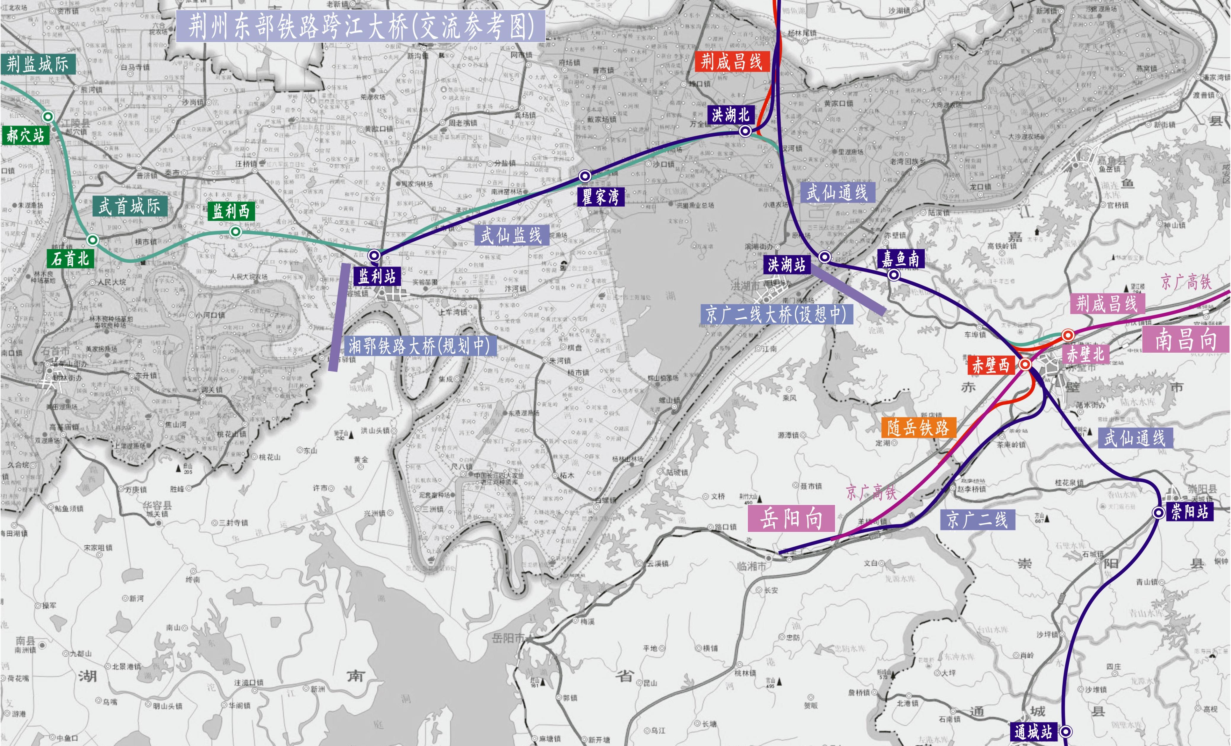 仙桃城际铁路线路图图片