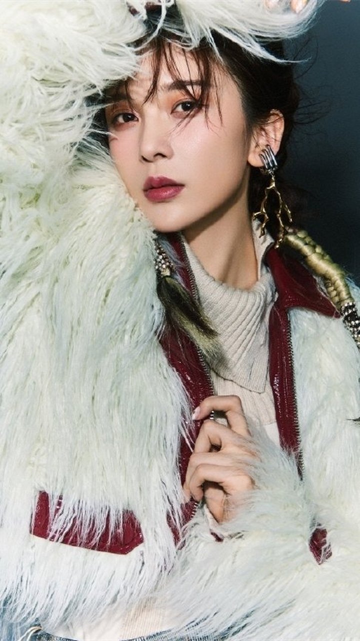 赵樱子手机壁纸,质感高级时尚张力max