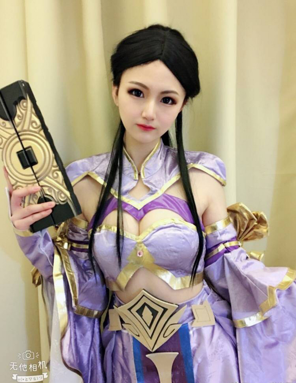 大眼睛的乖张女神,《王者荣耀》紫霞仙子cos欣赏!