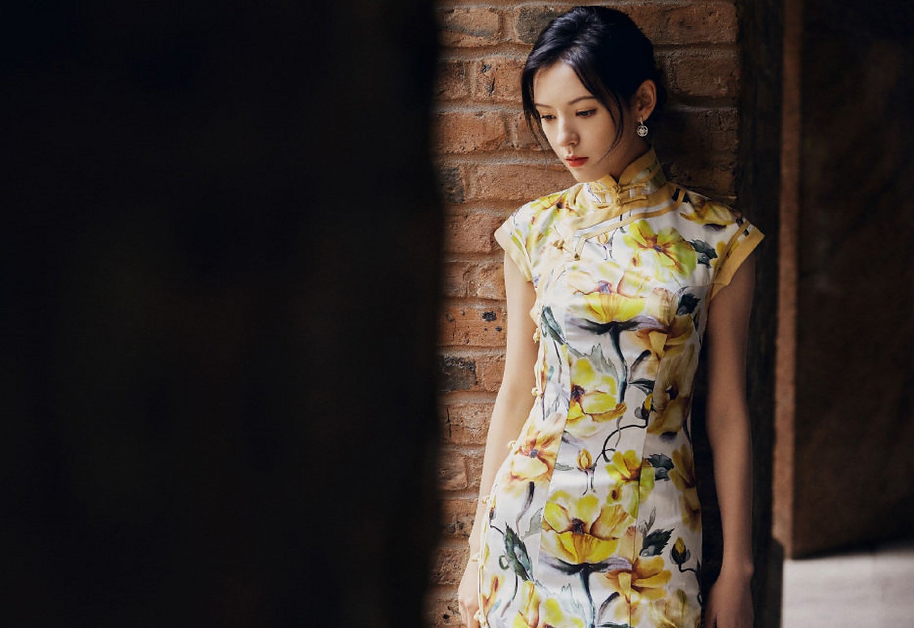 张予曦吧台复古旗袍民国风采秀