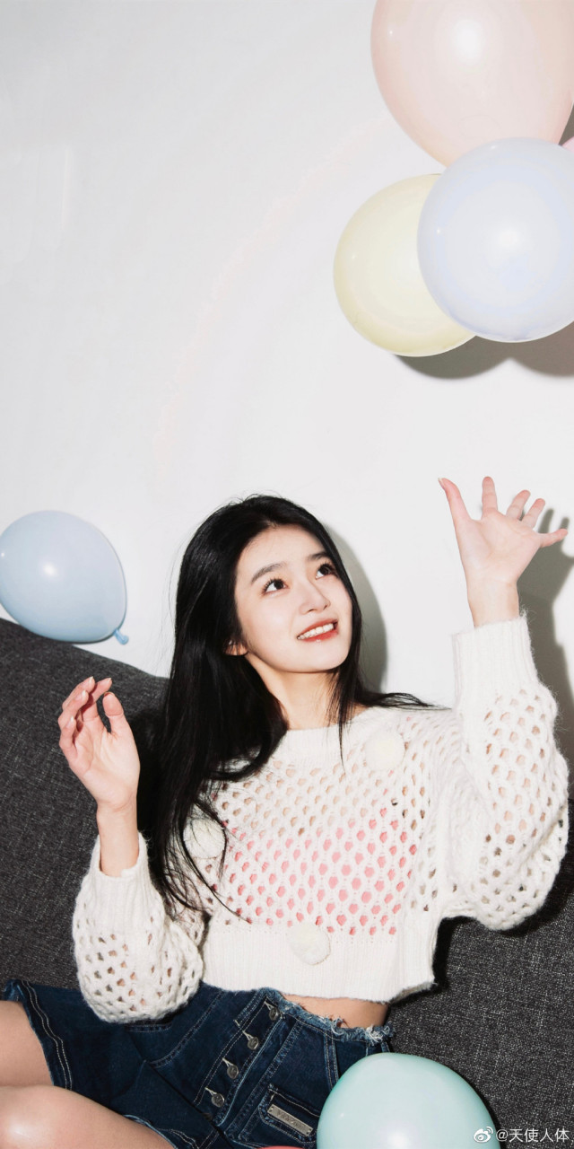 柴蔚,生日写真,甜美如花.
