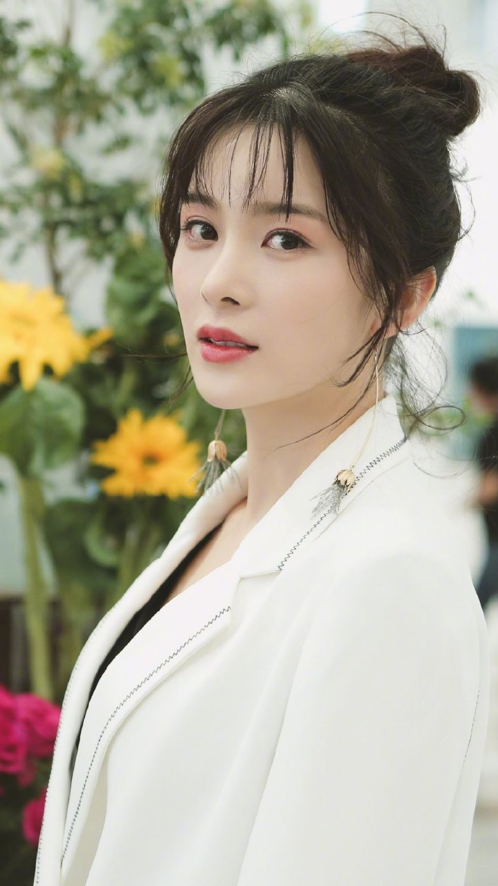 赵樱子精美壁纸:风姿绰约,容貌极美,致美优雅