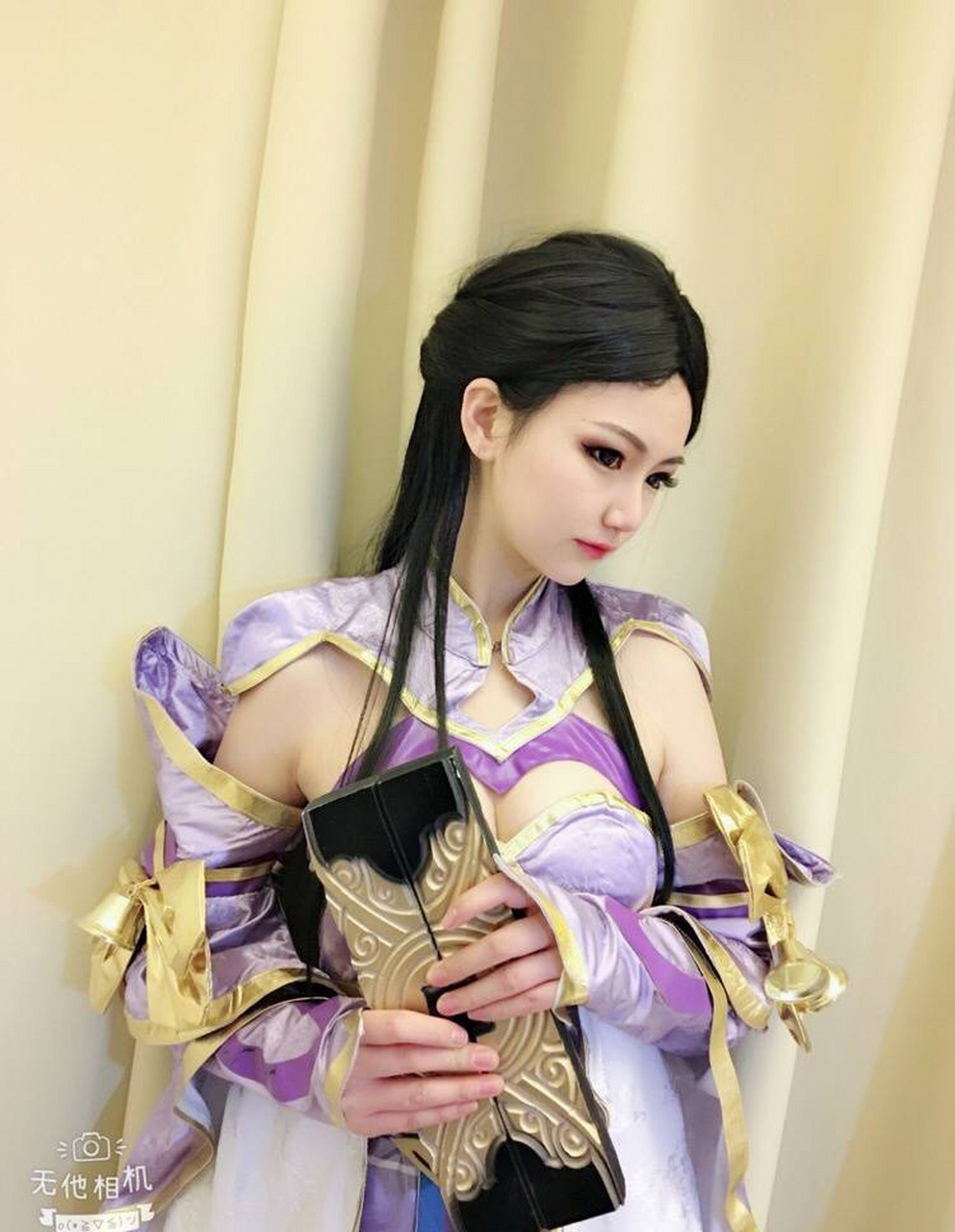 大眼睛的乖张女神,《王者荣耀》紫霞仙子cos欣赏!