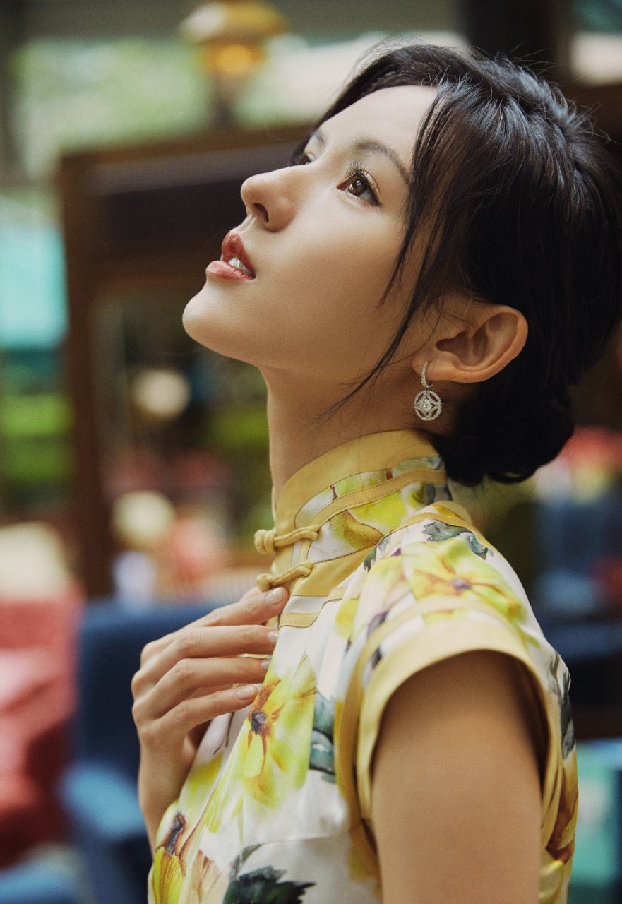 张予曦吧台复古旗袍民国风采秀