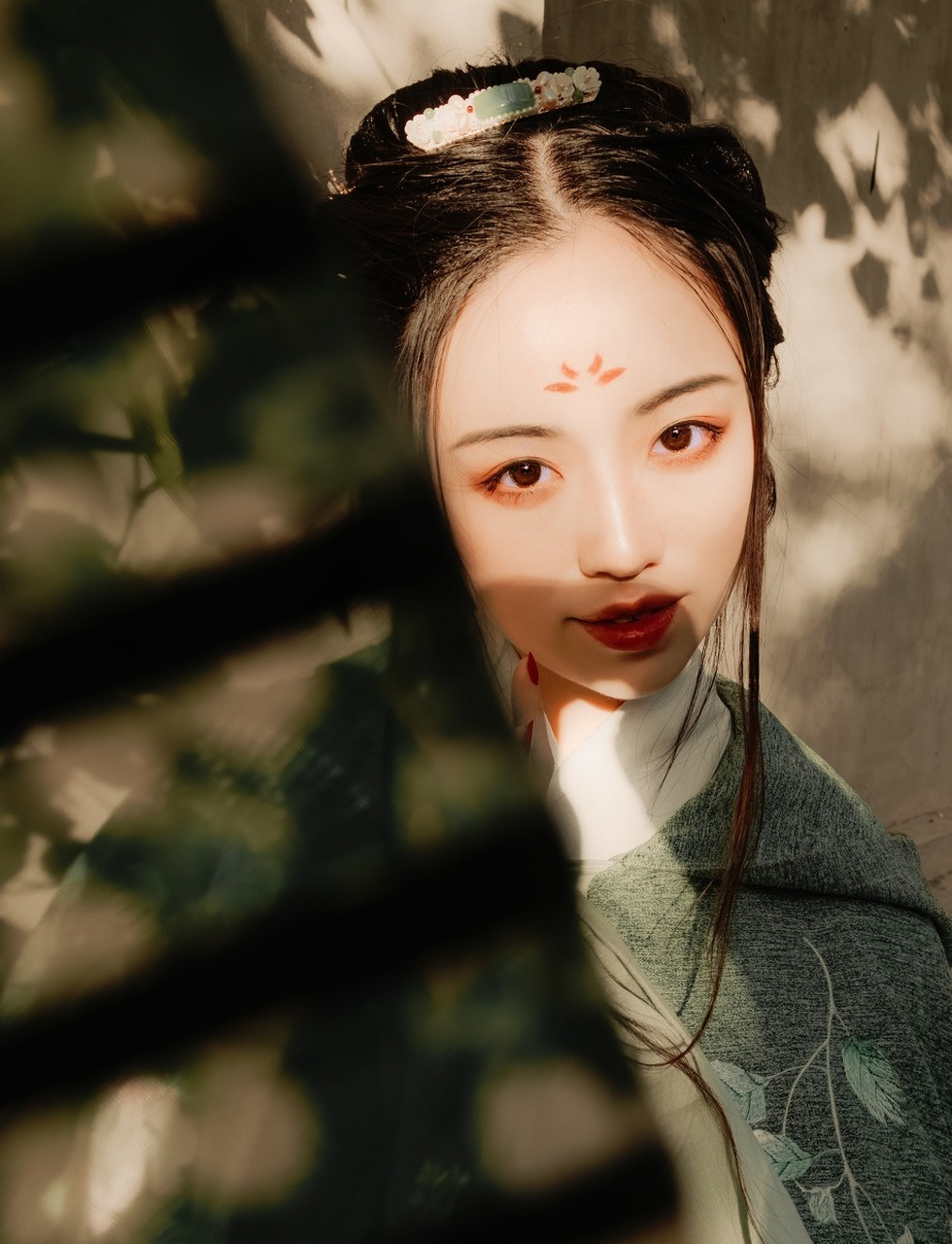 图虫人像摄影:初寒