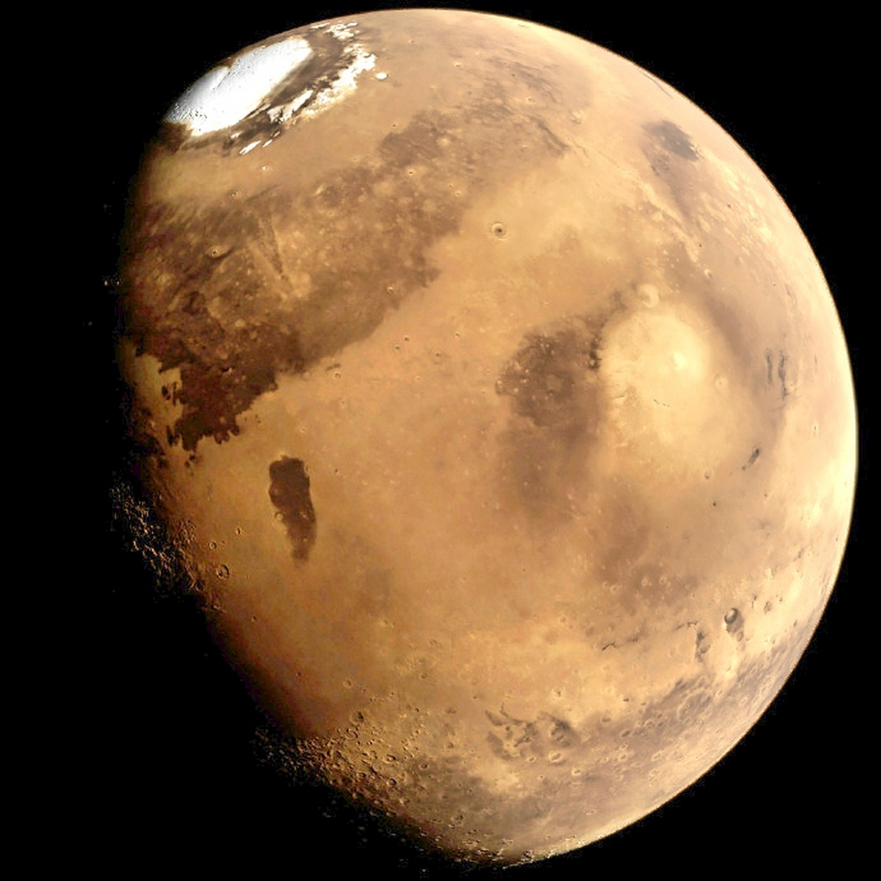 科学家复原的不同时期火星的图片,火星在40亿年前可能和现在的地球一