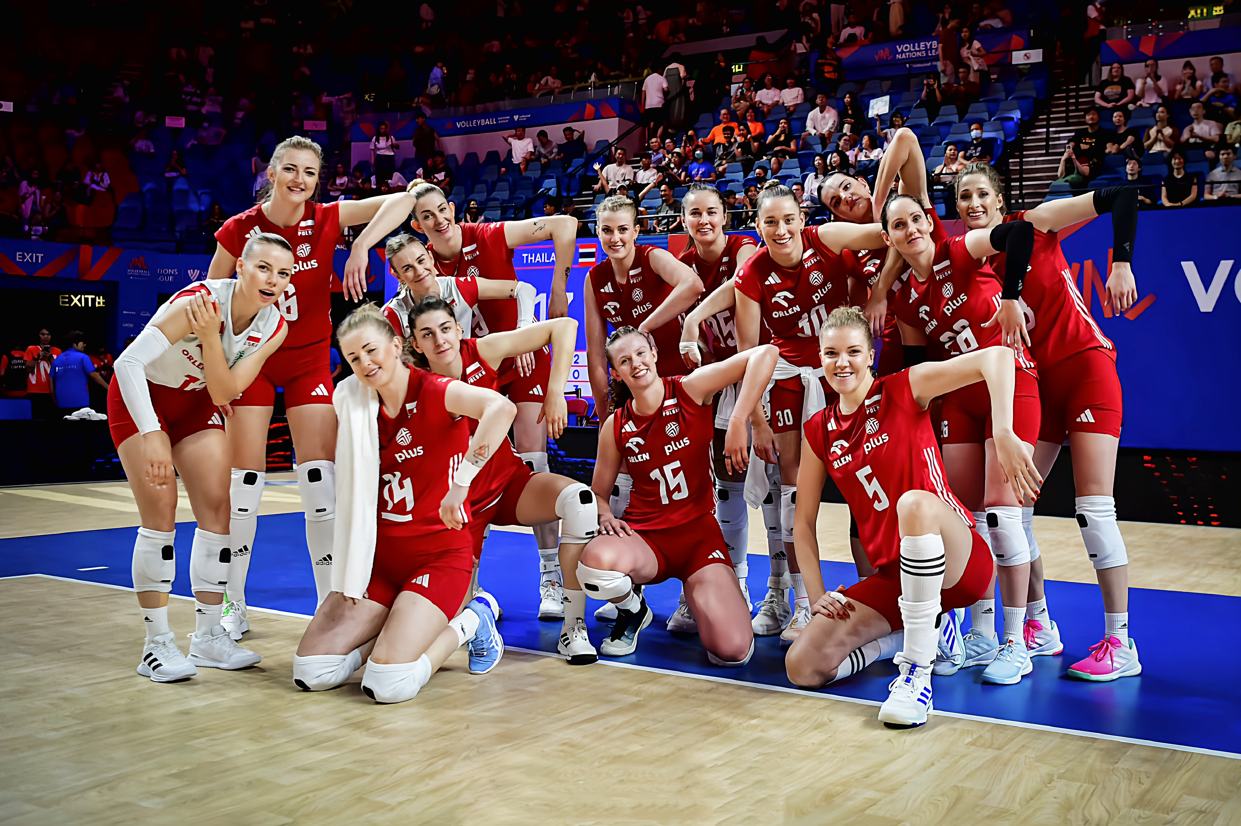 2024年世界女排联赛中国·香港站 波兰女排泰国女排