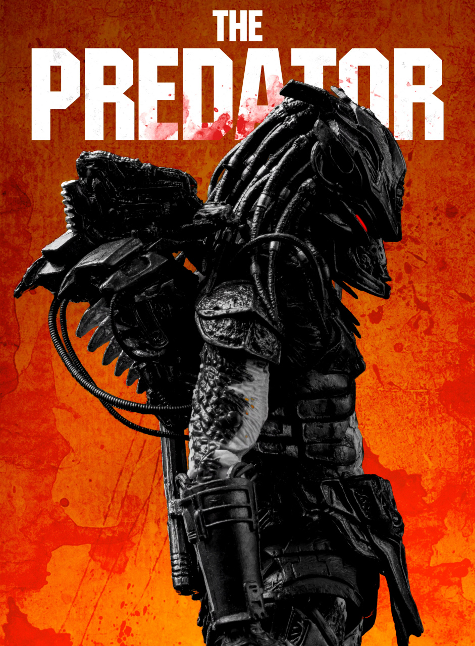 模型欣赏:neca 迷失铁血战士,角色在电影《铁血战士2》片尾出现,by 啊