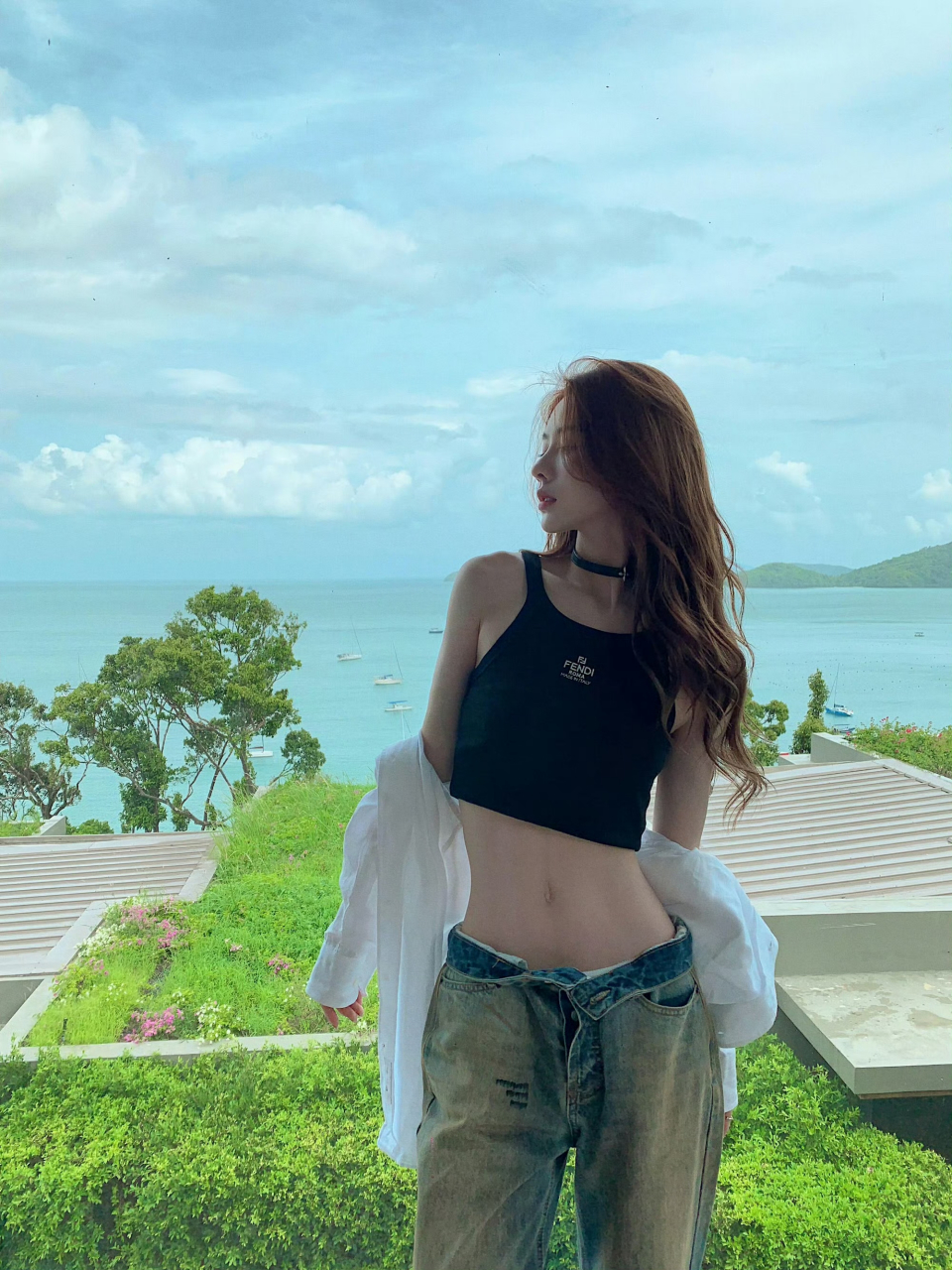 孙一宁身材真好颜值又高#美女