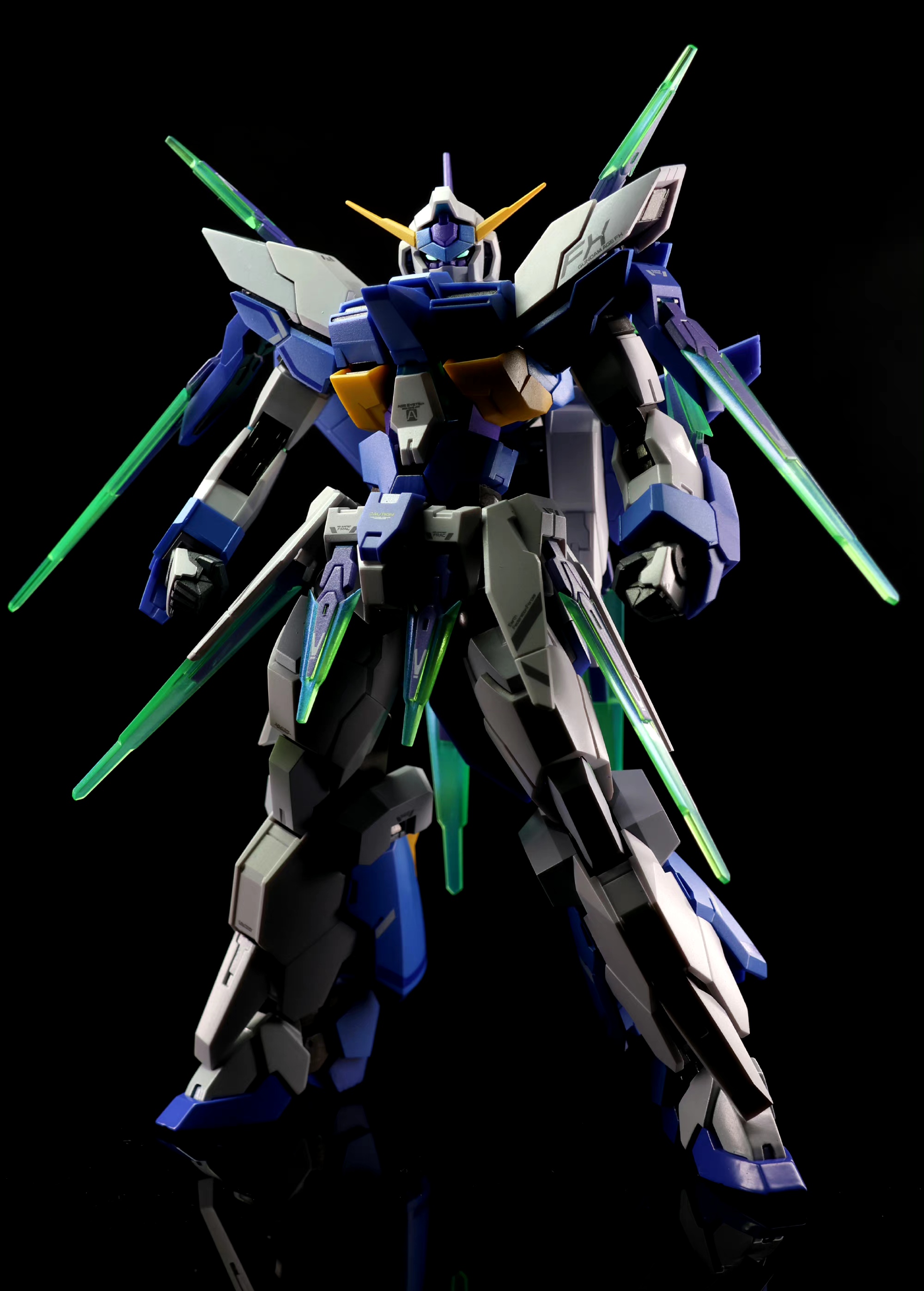 模型欣赏:机动战士高达age metal robot魂 agefx,该机是age系统给出的