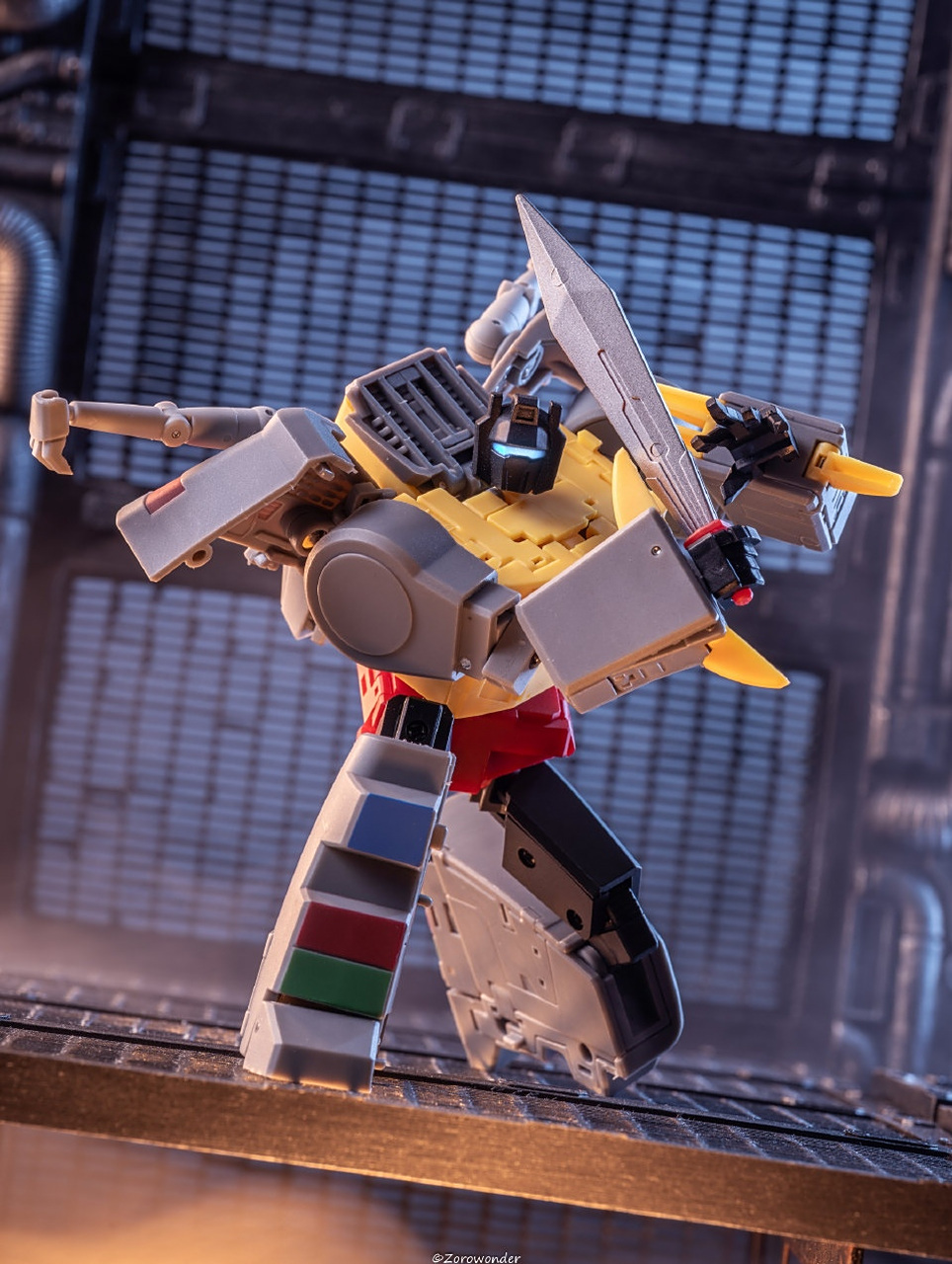 模型欣赏:ms-toys 魔方 机器恐龙 钢索,他是第一批制造出来的机器恐龙