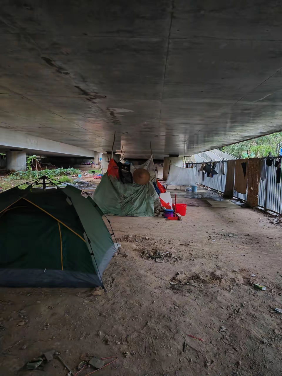 大城市,新兴桥洞族.