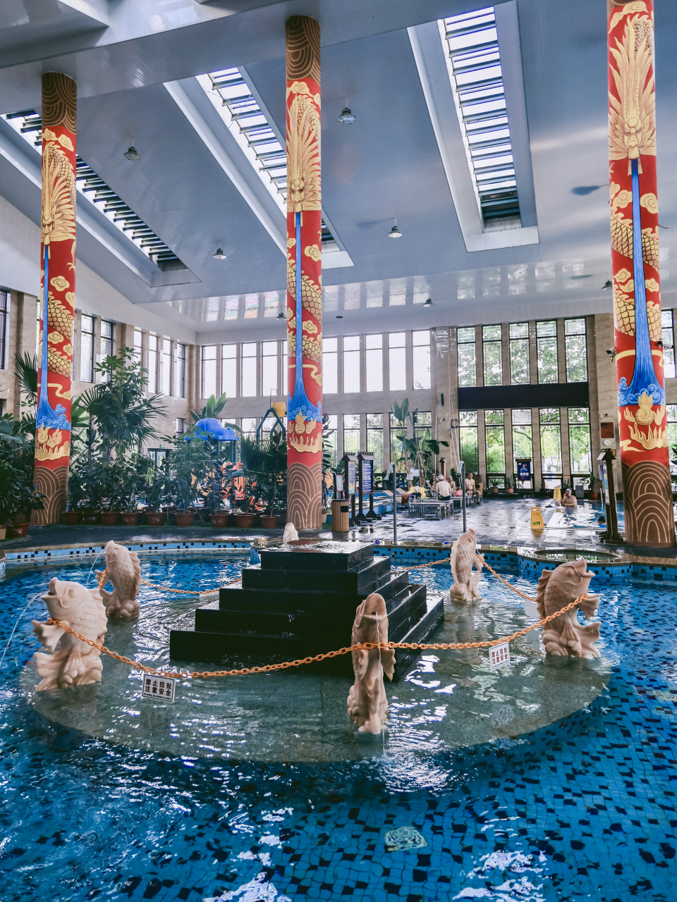 丹东旅行 怎么能不去感受一下真正的海水温泉  98炎热的夏天已经