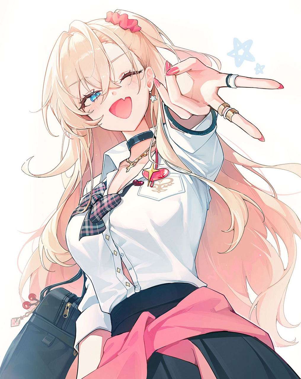 二次元# 金发辣妹,是我喜欢的类型啊[期待] twi:ttosom