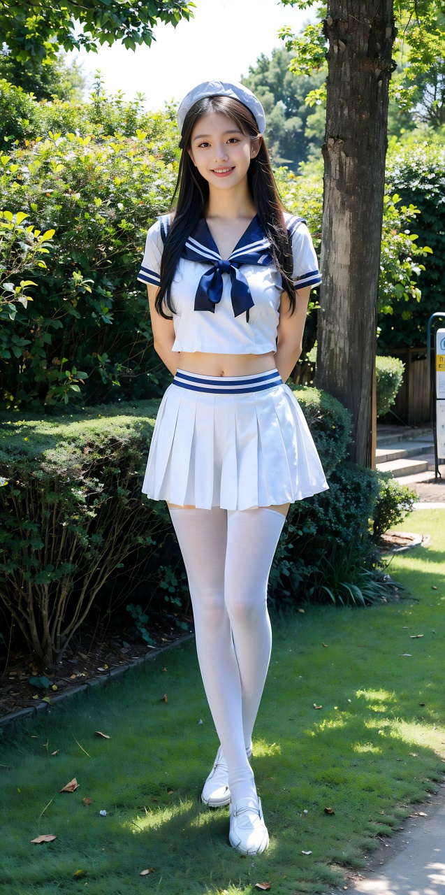 水手服妹子#动态连更挑战